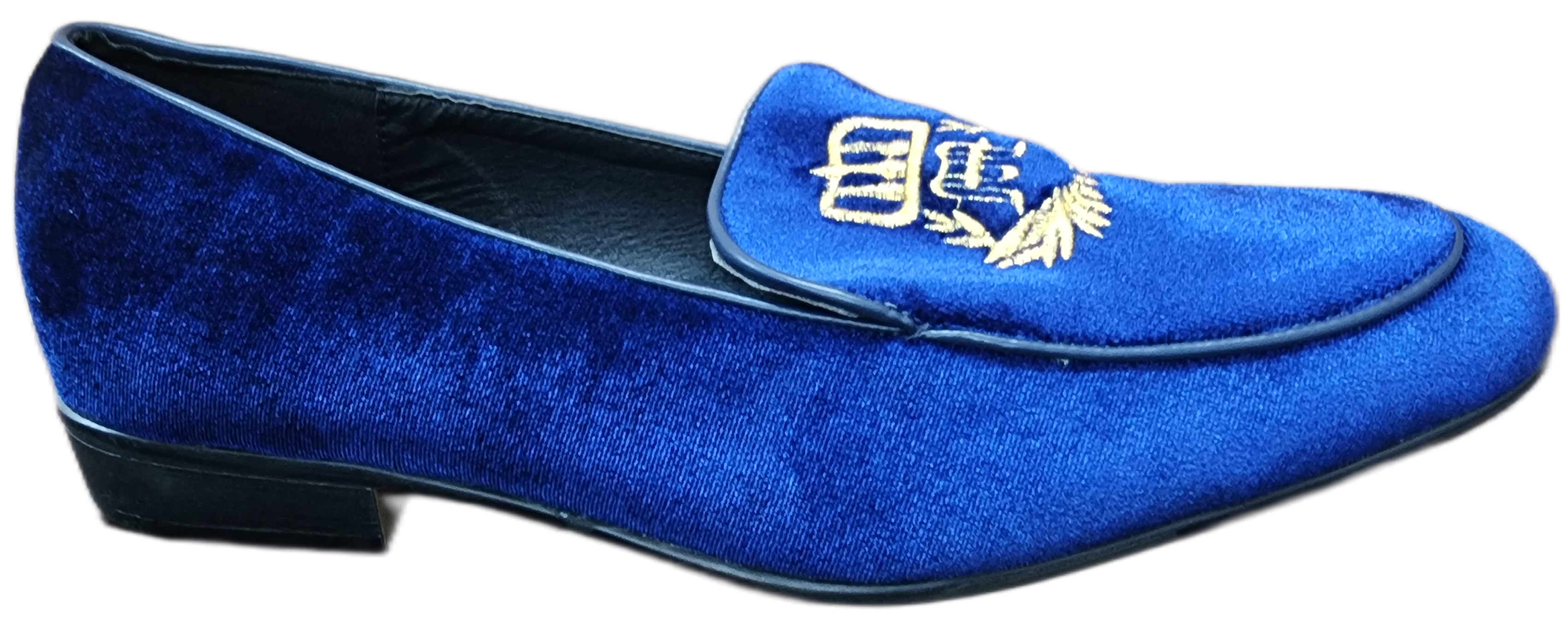 Mens Formal Suede Navy AM03