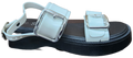Ladies Sandal PU Buckle White F0271-1