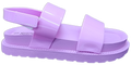 Girls Platform Sandals PU Lilac F0277-82
