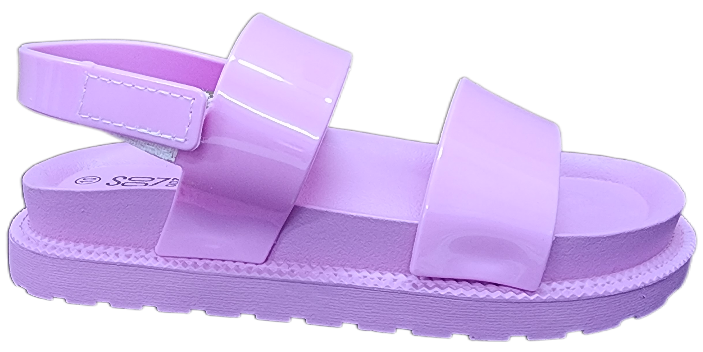 Girls Platform Sandals PU Lilac F0277-82