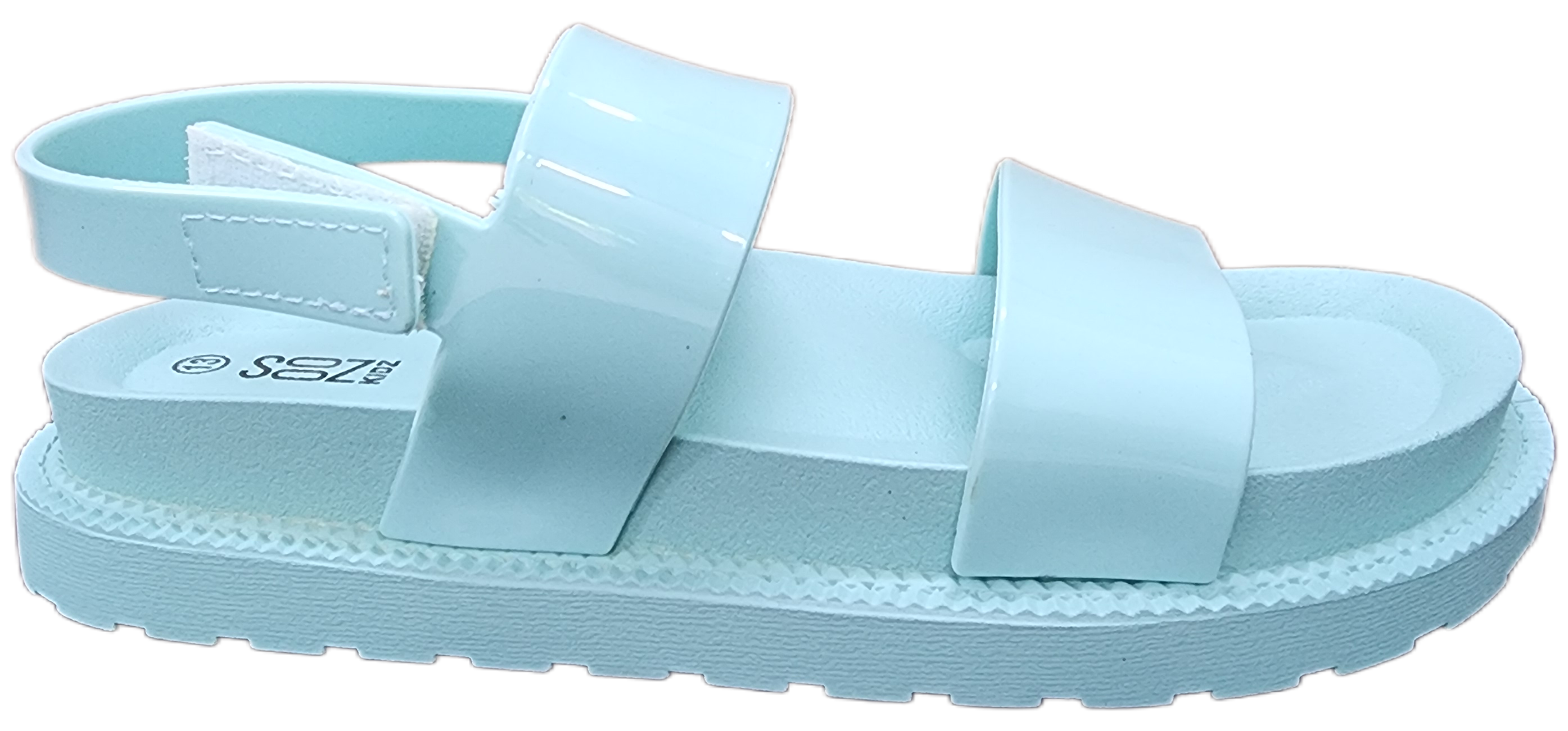 Girls Platform Sandals PU Mint F0277-82