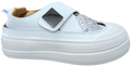 Ladies Push-in Sneakers White DJ-37