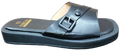 Ladies Sandal PU Black Buckle L5315-27