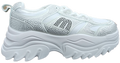 Ladies Sneakers Bling White DJ-50