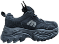 Ladies Sneakers Bling Black DJ-50