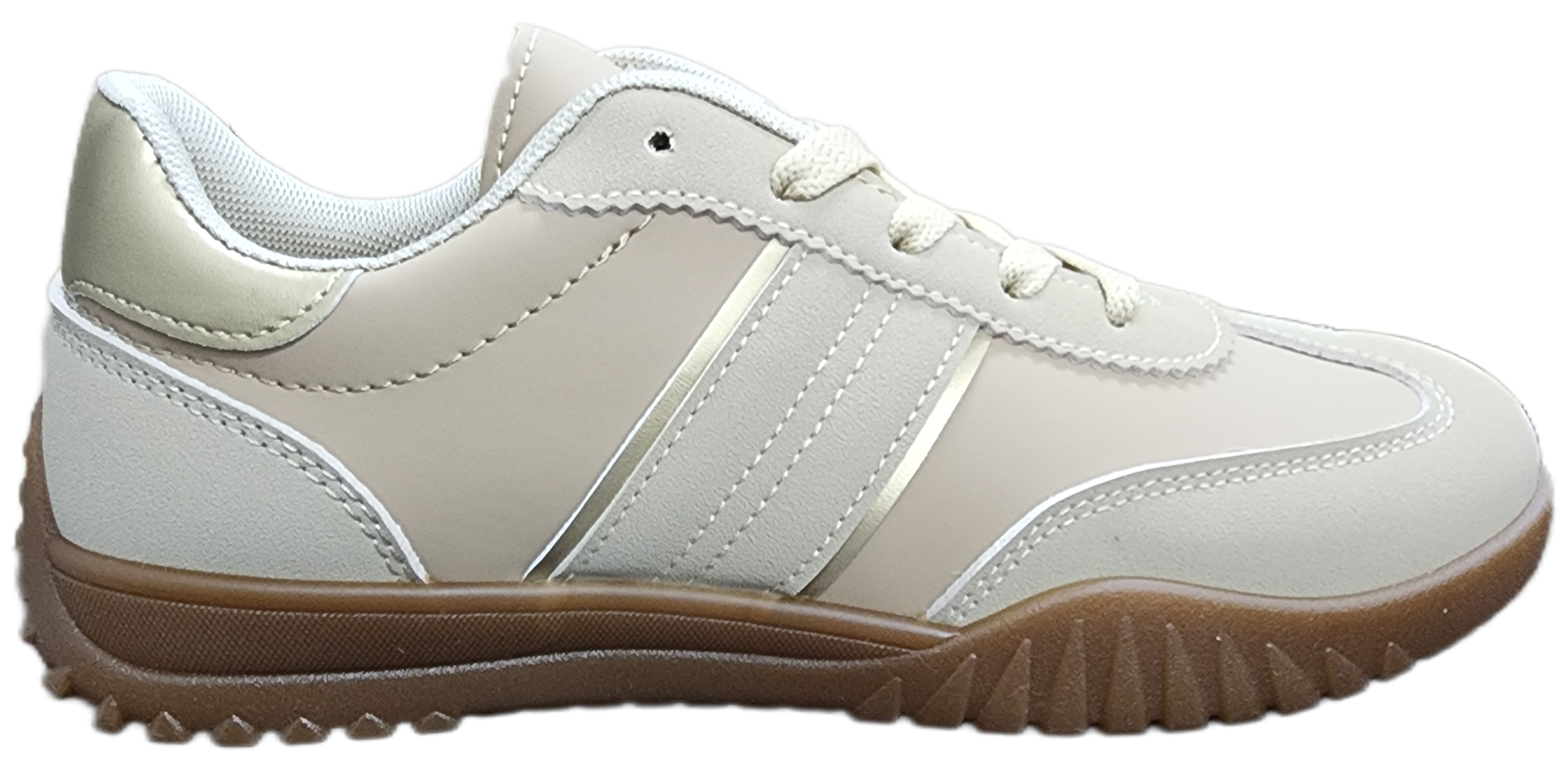 Sneakers PU Beige/Gold HY-02W