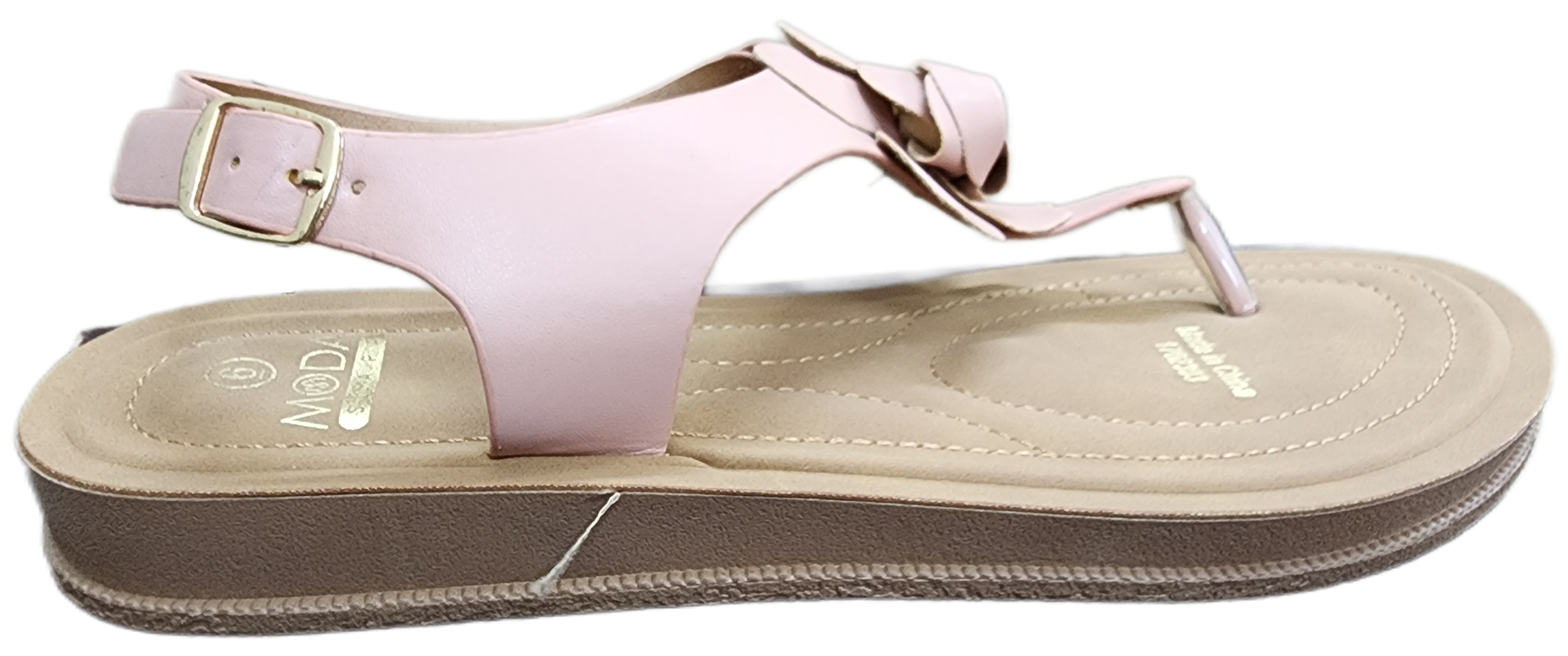 Ladies Sandal Flower Mink 2404081-13