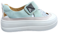 Ladies Push-in Sneakers Green DJ-37