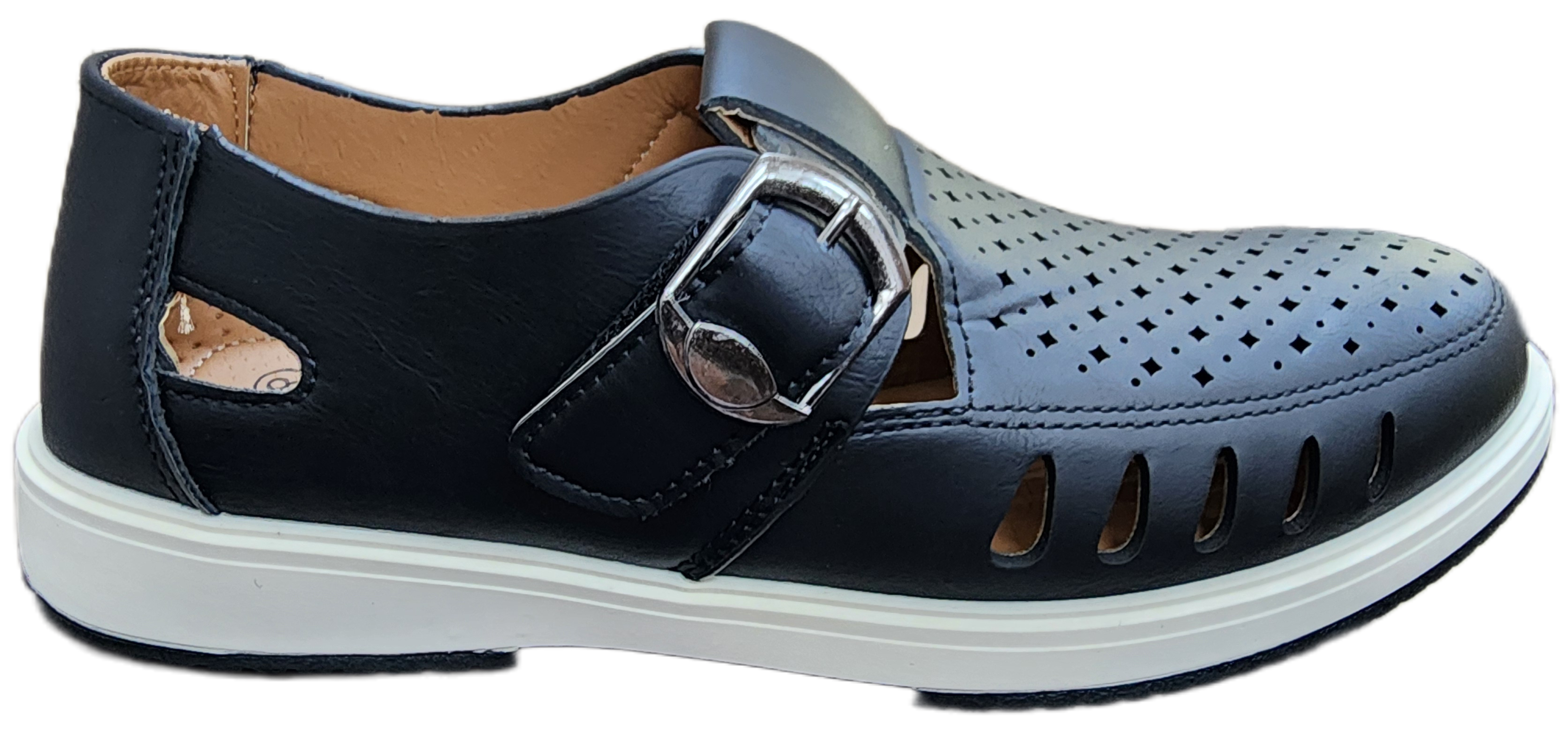 Mens Slip-On Sandal Black JM280-2