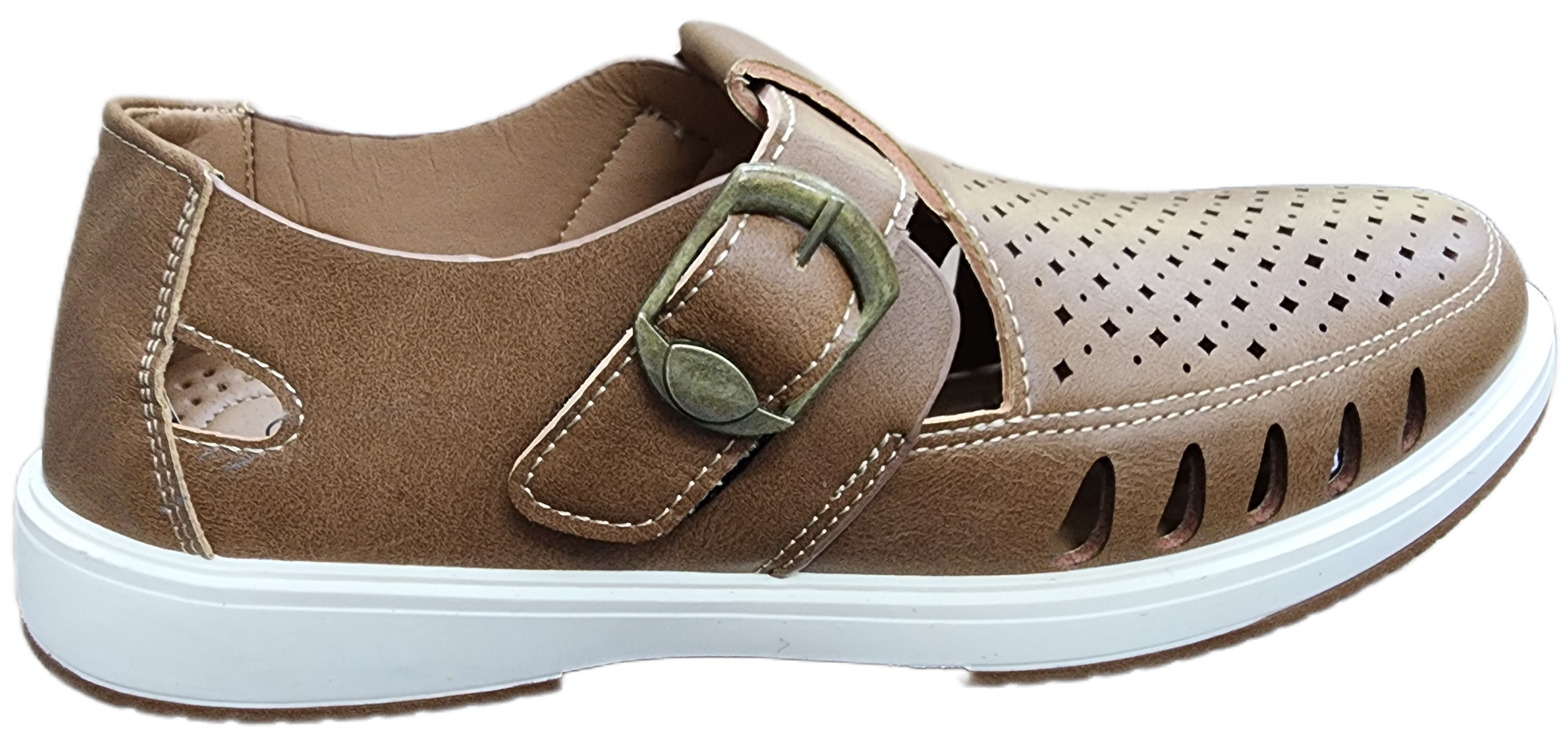 Mens Slip-On Sandal Brown JM280-2