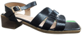 Ladies Heel Sandal Black FJ002
