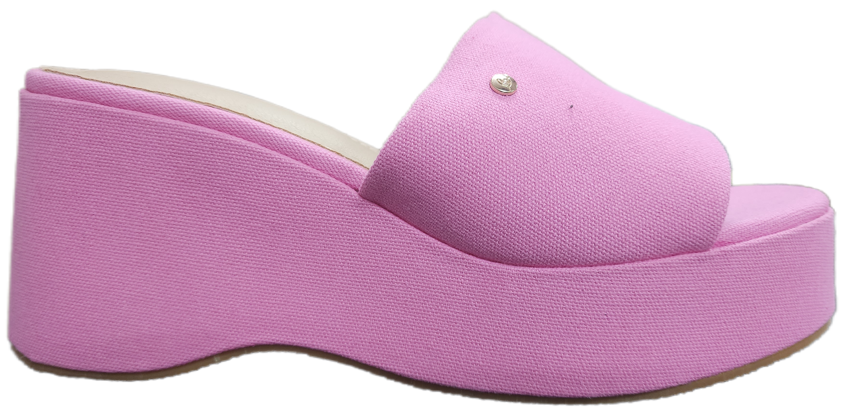 Ladies Platform Heel Pink WIN-1433
