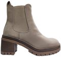 Ladies High Heel Boot Brown WIN-1396