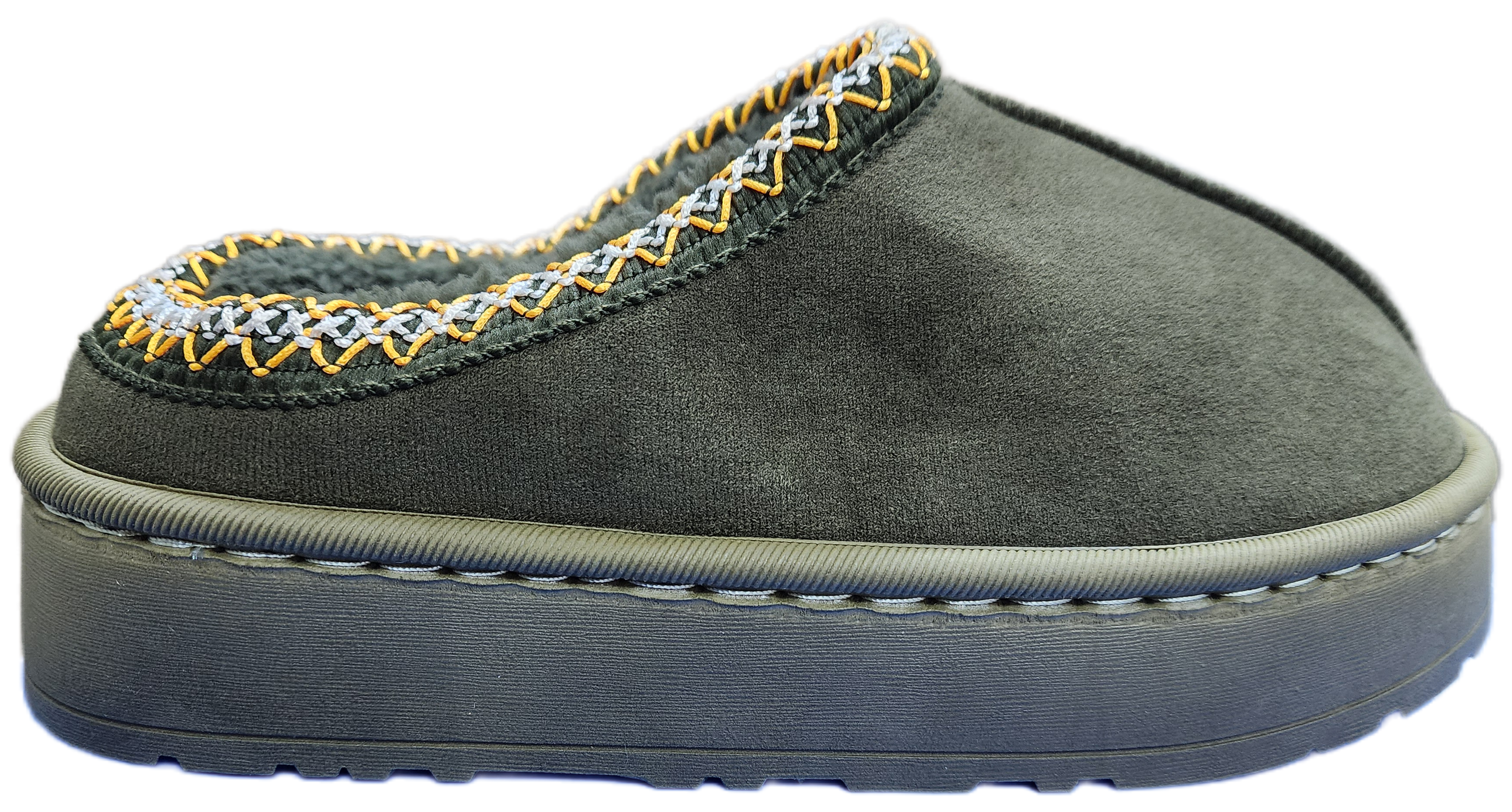 Ladies Fleece Slip On Ugg Olive 25066