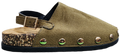 Ladies Sling Back Birkenstock Olive Studded F080-697