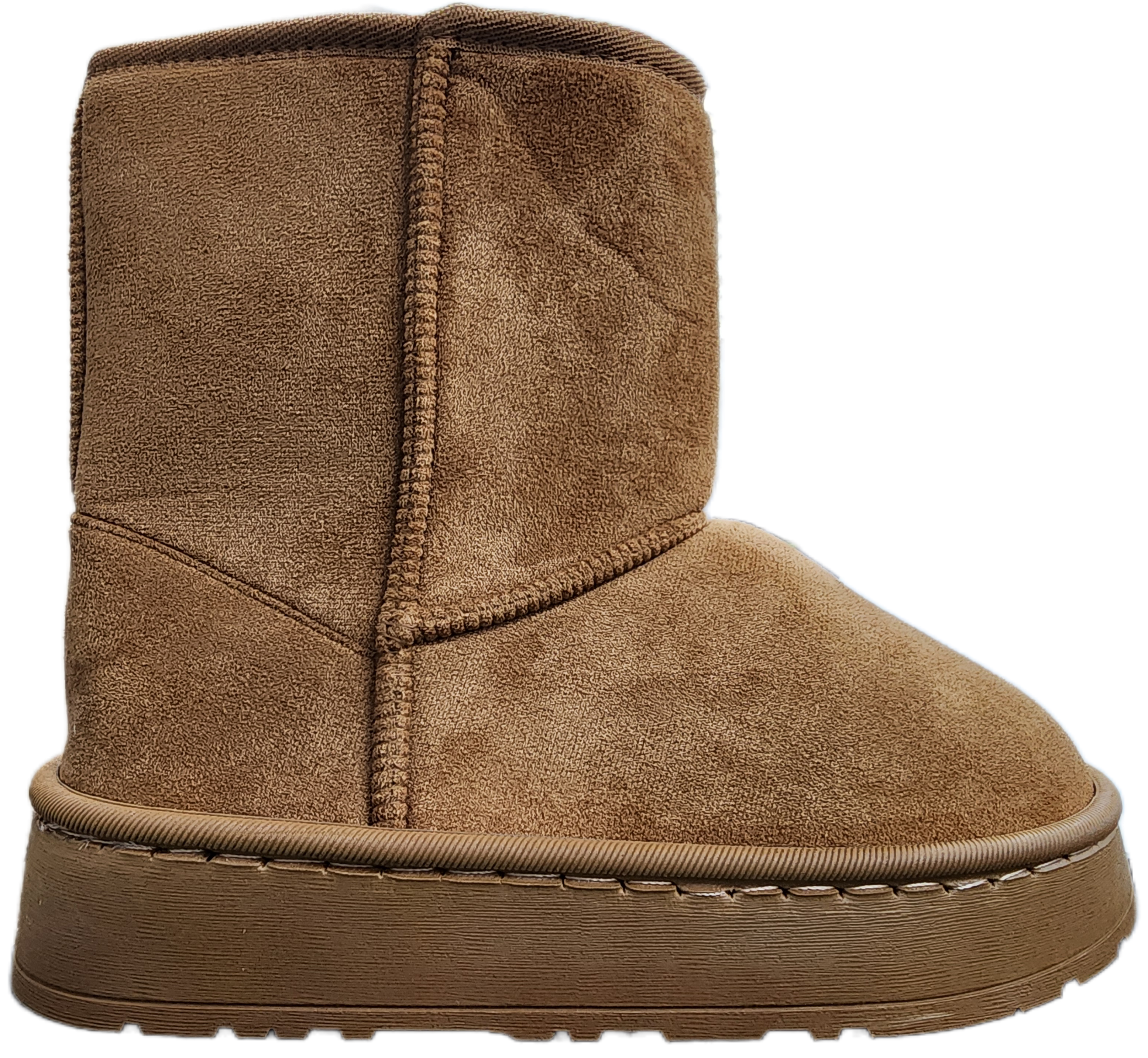 Ladies Mens Ankle Boot Ugg Tan 25063