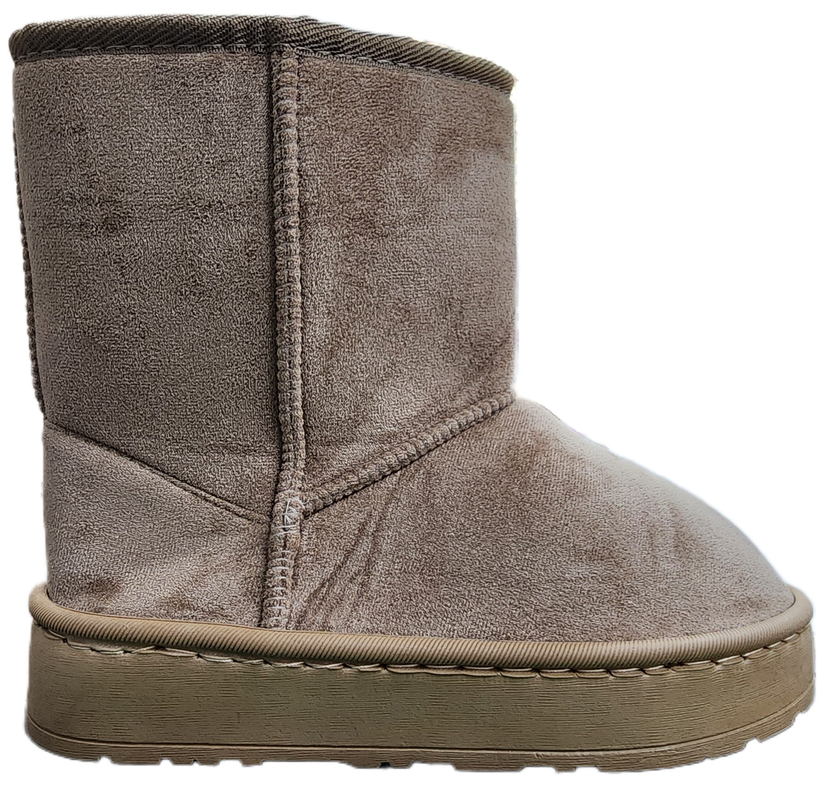 Ladies Mens Ankle Boot Ugg Taupe 25063